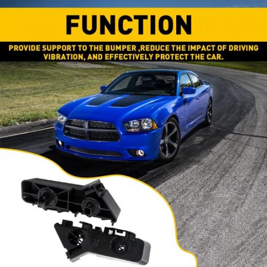 For 11-14 DODGE AVENGER BUMPER RIGHT & LEFT FASCIA SUPPORT BRACKET 57010286AC US
