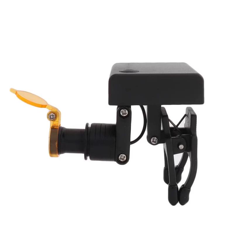 Wireless Portable 5W LED Headlight Headlamp Clip Type Dental Oral Cavity Lamp For Dental Magnifying Glass Glasses
