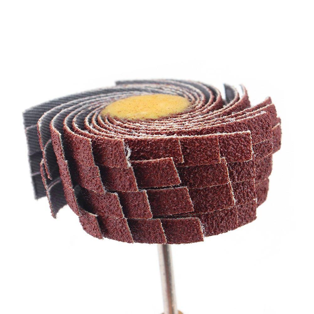 Наждачная бумага Абразивная шлифовальная головка Шлифовальный тканевый круг Удаление заусенцев Удаление ржавчины Полировка