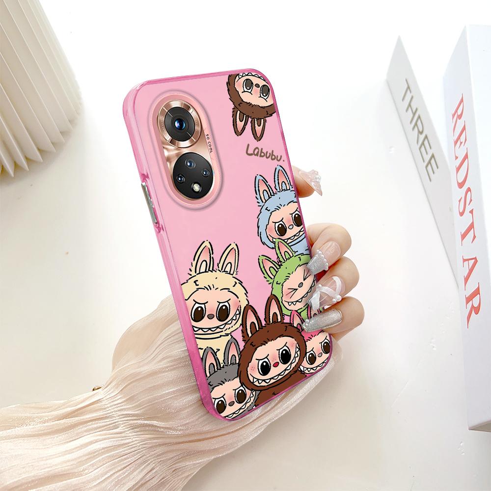 Раскрашенный узор, разноцветный, серебристый, двусторонний твердый корпус, противоударный противоударный чехол для телефона для Huawei Honor Infinix Tecno iPhone