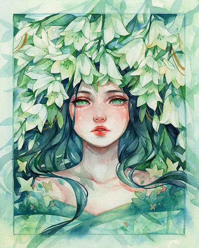 5D DIY Алмазная картина «Эльфы и ангелы», полная квадратная круглая дрель, Алмазная вышивка, изображение животного из горного хрусталя, подарок ручной работы