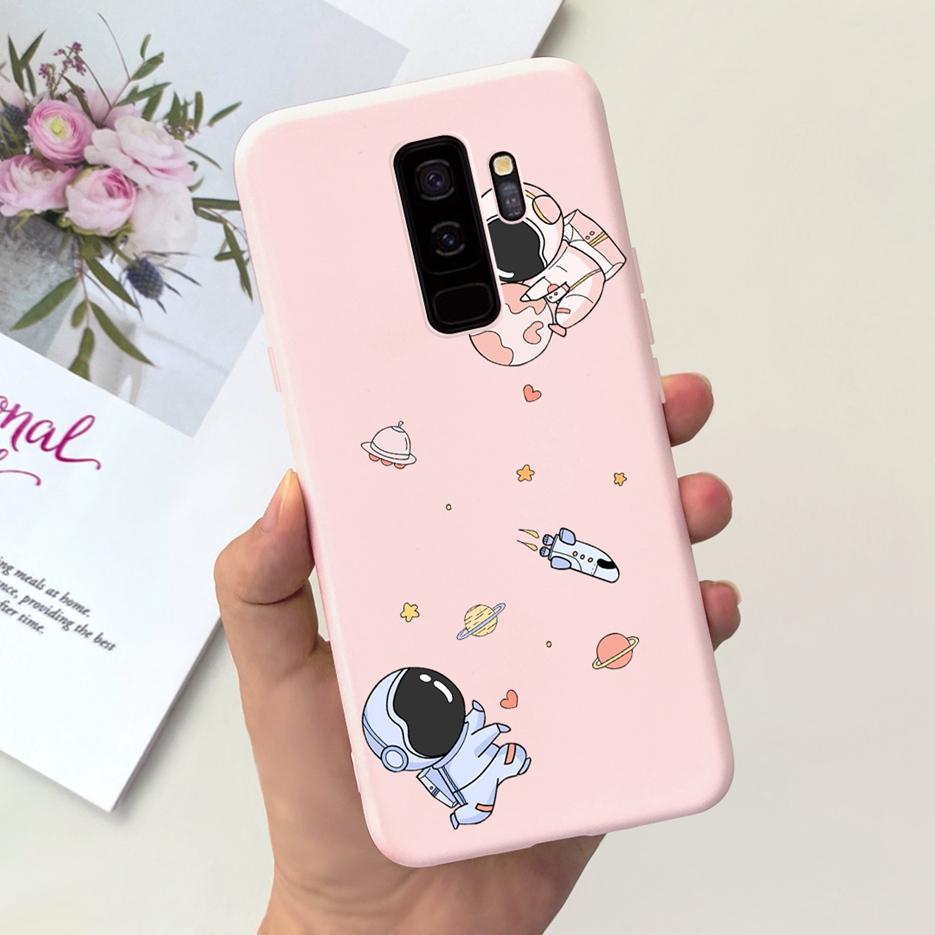 Чехол для Samsung Galaxy S9 Plus Милый мультяшный динозавр Мягкий силиконовый чехол для телефона Для Samsung S9 Plus S9+ GalaxyS9 Задняя крышка