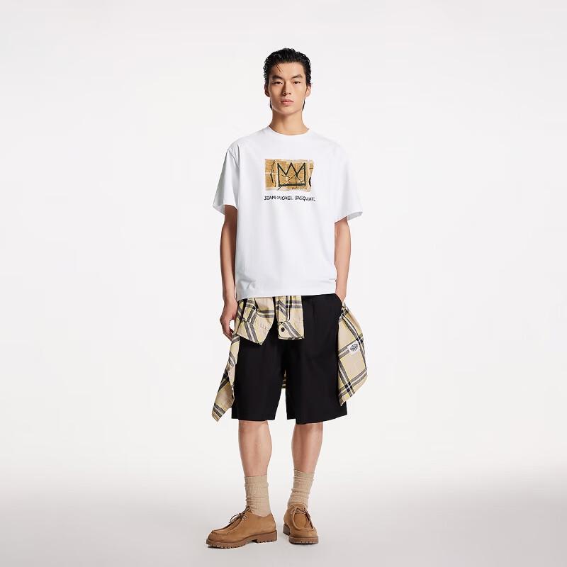 Мужская футболка Jack & Jones с принтом в стиле граффити, с эффектом прохлады