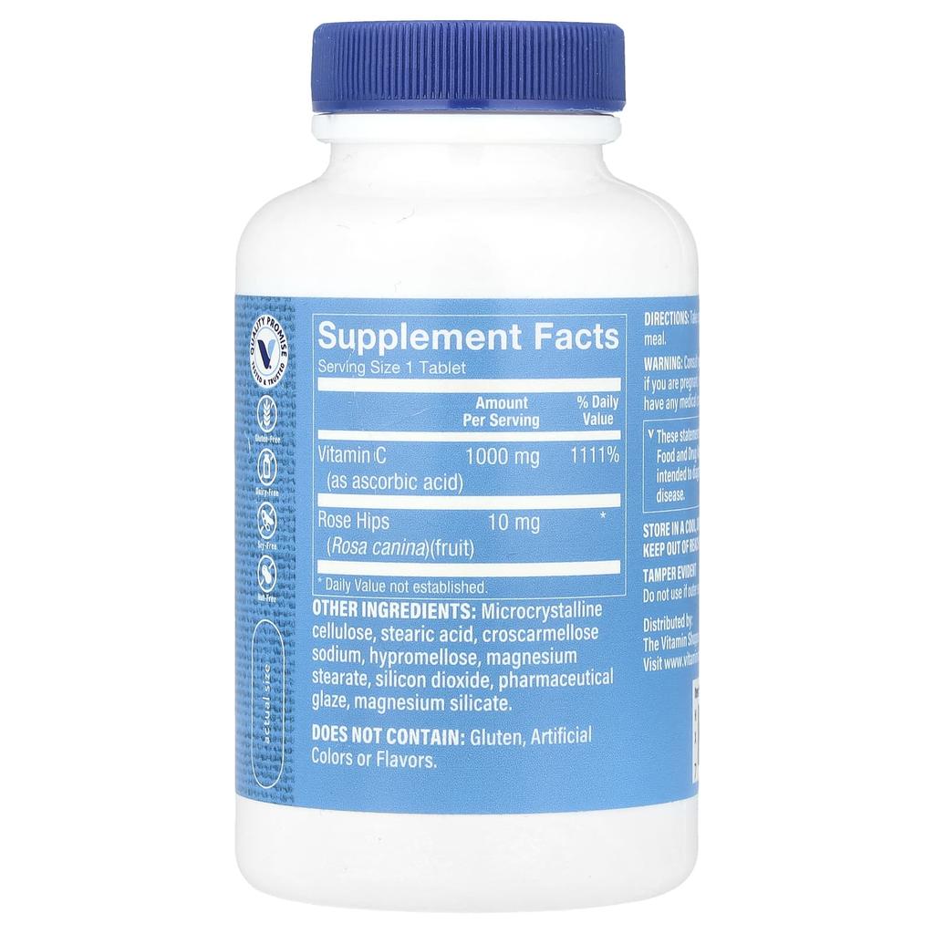 Витамин С с шиповником, 100 таблеток