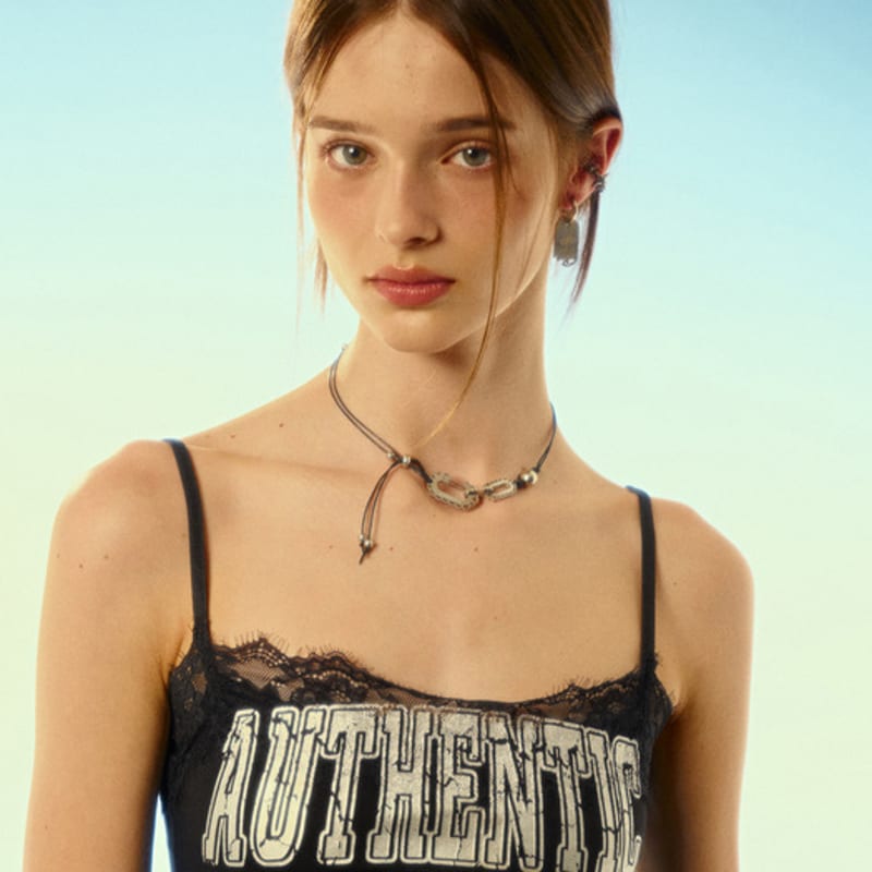 SENTIMENTS NO.523 [SILVER] NECKLACE