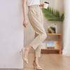 Pastel Comfortable Elastic Waist Casual Pants