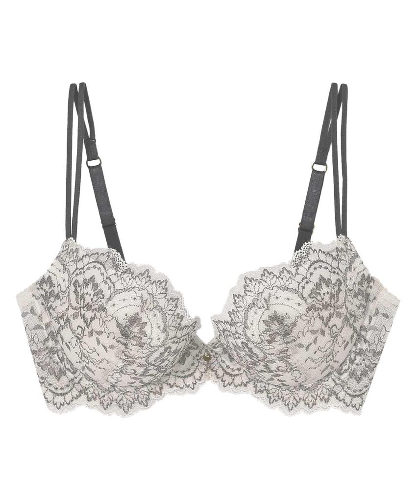 Naturally Full Lace Back BYJ368 B65 Amphi/Wacoal Bra, Rounded, [BYJ368 Series], BE,