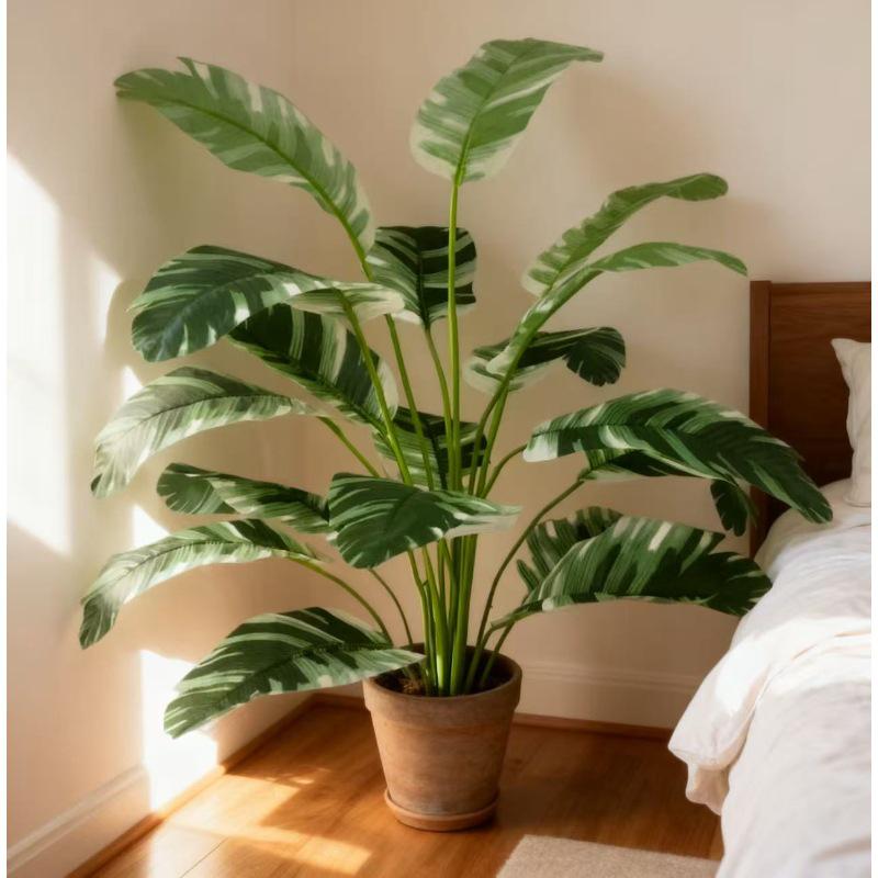 Artificial Plants & Trees: Includes Flowers, Green Banana, Banana Leaves, Bionic Plants, Potted Plants, Artificial Traveler's Palm, and Fake Trees