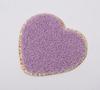 Low MOQ Stock Nylon Women Lady Custom Embroidery Chenille Patches Custom Travel Makeup Pouch Small Cosmetic Bag