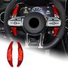 AIRSPEED Carbon Fiber Steering Wheel Paddle Shifter Extension Interior Trim Accessories for AMG C63 W205 E63 W213 C43 A45 G63 S63 GLA45 GLS63 Covers,