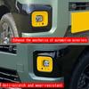 Для Mitsubishi Delica MINI 2026 Аксессуары Декоративная наклейка на крышку передней противотуманной фары