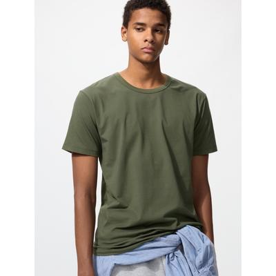 Uniqlo Футболка Japan Air Rhythm Cotton с круглым вырезом