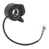 Electric Scooter Throttle Finger Throttle with Power Switch Speed Control Throttle Replacement Part