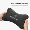 MTT5   Luxury Suede Car Seat Headrest Neck Lumbar Support For Mercedes Benz AMG W204 W205 W203 W211 W212 W213 W201 W210 W124 W126 W140