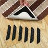 Washable Non-Slip Triangle Rubber Stickers for Bathroom Floor and Door Mats
