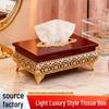 Коробка для салфеток в европейском стиле: Элегантный и креативный дизайн для гостиной, обеденного стола, отеля или офиса