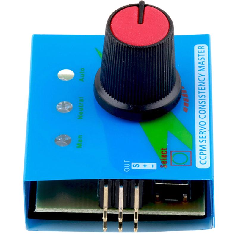 Steering Gear Tester Ccpm 3-Mode Esc Servo Motor For Rc Helicopters Adjustment