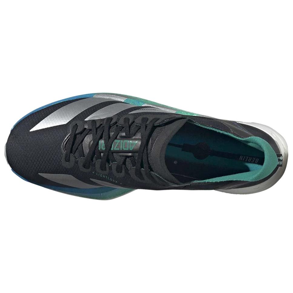 adidas Adizero Adios Pro 4 Black Silver Glory Green мужские кроссовки Core-Black Matte-Silver JR6365