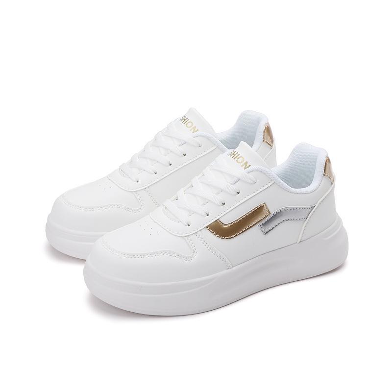 Новые универсальные маленькие белые туфли женские повседневные спортивные туфли на мягкой подошве осенние белые туфли