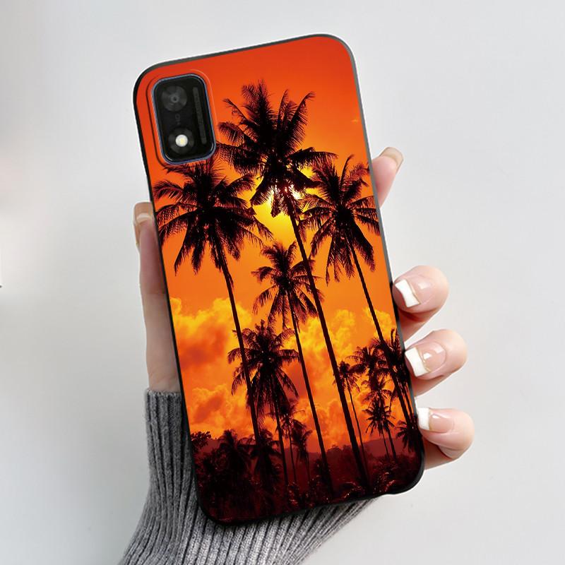 Чехол для ITEL A17 / ITEL A18 Чехол Роскошный Милый Кролик с Сердечком Забавный Мягкий Силикон Черная ТПУ Задняя Крышка Для ITEL A17 A 18 Чехол для Телефона