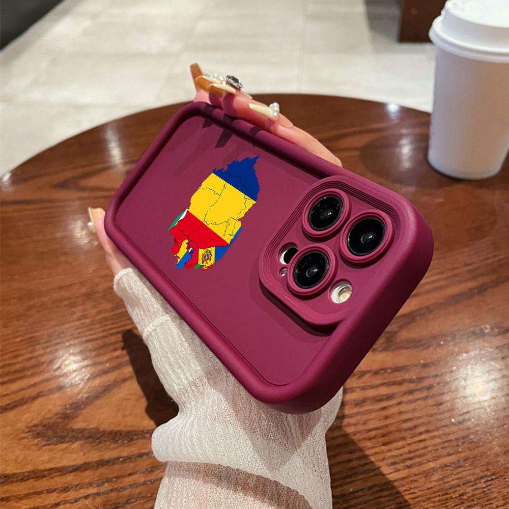 N91 Флаг Молдовы, мягкие чехлы для телефонов с ангельскими глазками для iPhone 15, 14, 12, 11 Pro Max 13 mini 7 8 6S Plus XS Max XR SE, противоударный чехол-бампер