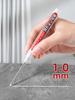 Extra-Long Tip White Oil-Based Marker: Durable, Non-Fading, Deep-Hole Pen for Construction.