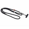 Crossbody Phone Lanyard Adjustable Silver Buckle Nylon Phone Strap with Tether Tab,Total Length: 140cm