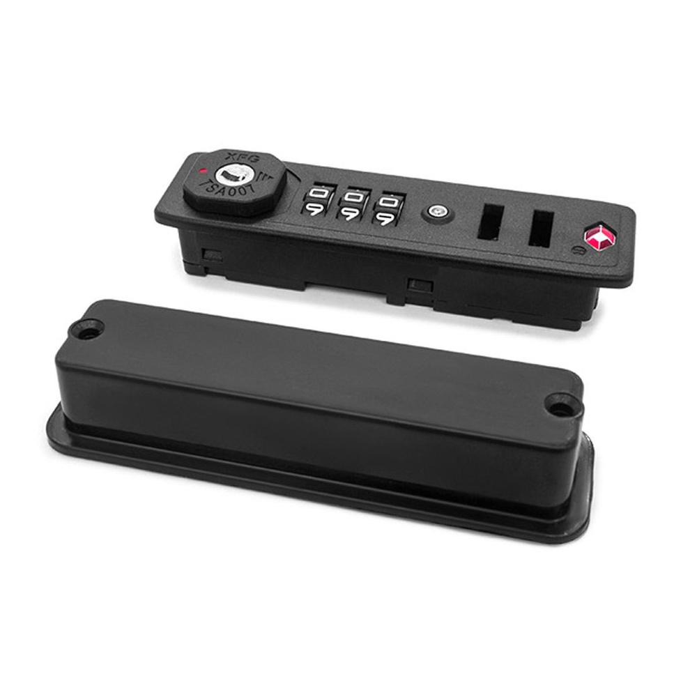 TSA007 Таможенный замок Безопасный кодовый замок с 3-значной комбинацией Противоугонный замок для багажа Защита Безопасность Портативный навесной замок Оборудование