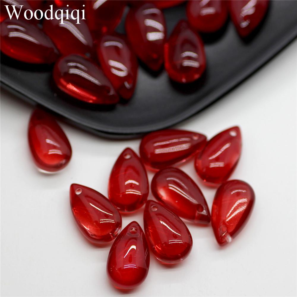 7x14 мм 50 шт. Изготовление ювелирных изделий своими руками, ручная работа, высококачественные цветные хрустальные стеклянные бусины-капли, изящные ювелирные изделия