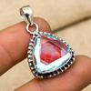 Mystic Topaz Gemstone Handmade 925 Sterling Silver Pendant Jewelry For Engagement Gift