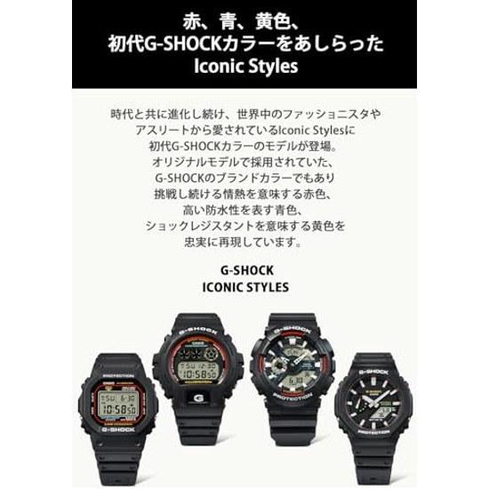Наручные часы Casio G-Shock Iconic Styles DW-5600RL-1JF Мужские Черные