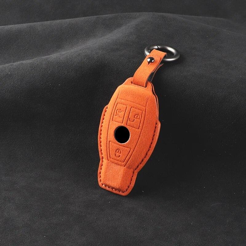 Car Key Case Cover For Mercedes Benz A B C E S Class W204 W205 W212 W213 W176 GLC CLE CLA GLB GLC GLS AMG W177 W222