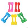1 Pair Plastic Lightweight Dumbbell Outdoor Fitness Exercise Kids Kindergarten Sports Toy -Red