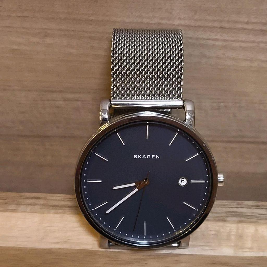 Б/у часы SKAGEN SKW6327 с стальным сетчатым ремешком