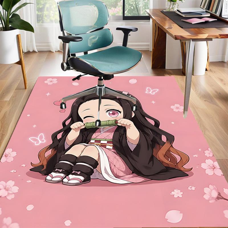 Nezouko Design Area Rug - Non-Slip, Soft & Cozy Floor Mat for Living Room, Bedroom, Office - Indoor/Outdoor Decorative Carpet