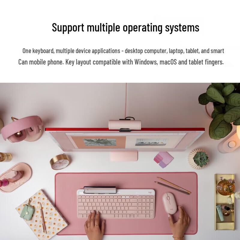 Logitech K580 Wireless Bluetooth Slim Silent Keyboard