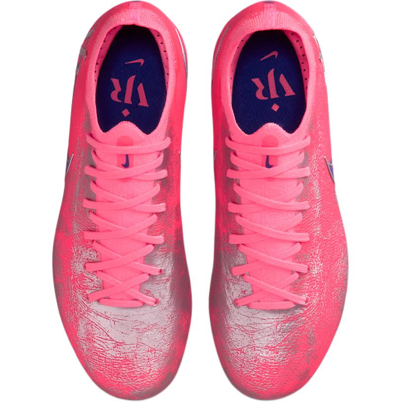 Вини Джуниор. x Nike Mercurial Vapor 16 Pro FG GS Sunset Pulse Детские кроссовки Розовый Старый Королевский IM3649-640