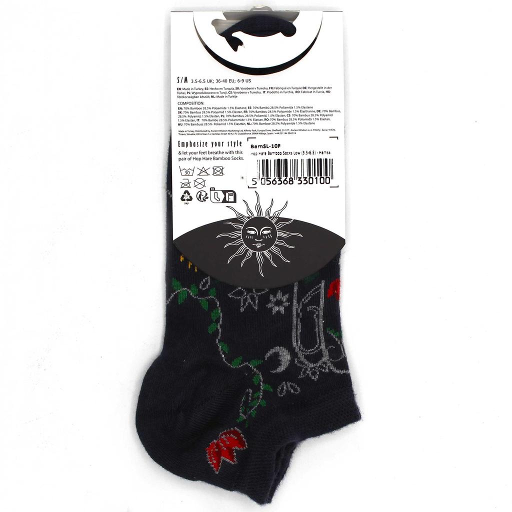 Hamsa Socks Low-Cut S/M 3.5-6.5