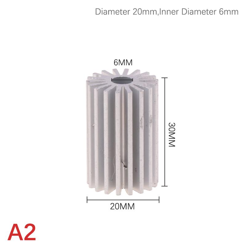 20 мм 27,5 мм 32 мм 40 мм 1 Вт 3 Вт Радиатор Высокомощный Алюминиевый Светодиодный Радиатор Светодиодный Светильник Радиатор