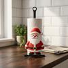 Non-Slip Base Santa Claus Towel Stand Freestanding Christmas Tree Paper Rack  Christmas