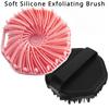 Soft Silicone Exfoliating Brush Cleanser Manual Body Cleansing Scrubber Shower Gentle Massage Bath Brush For Men and Women