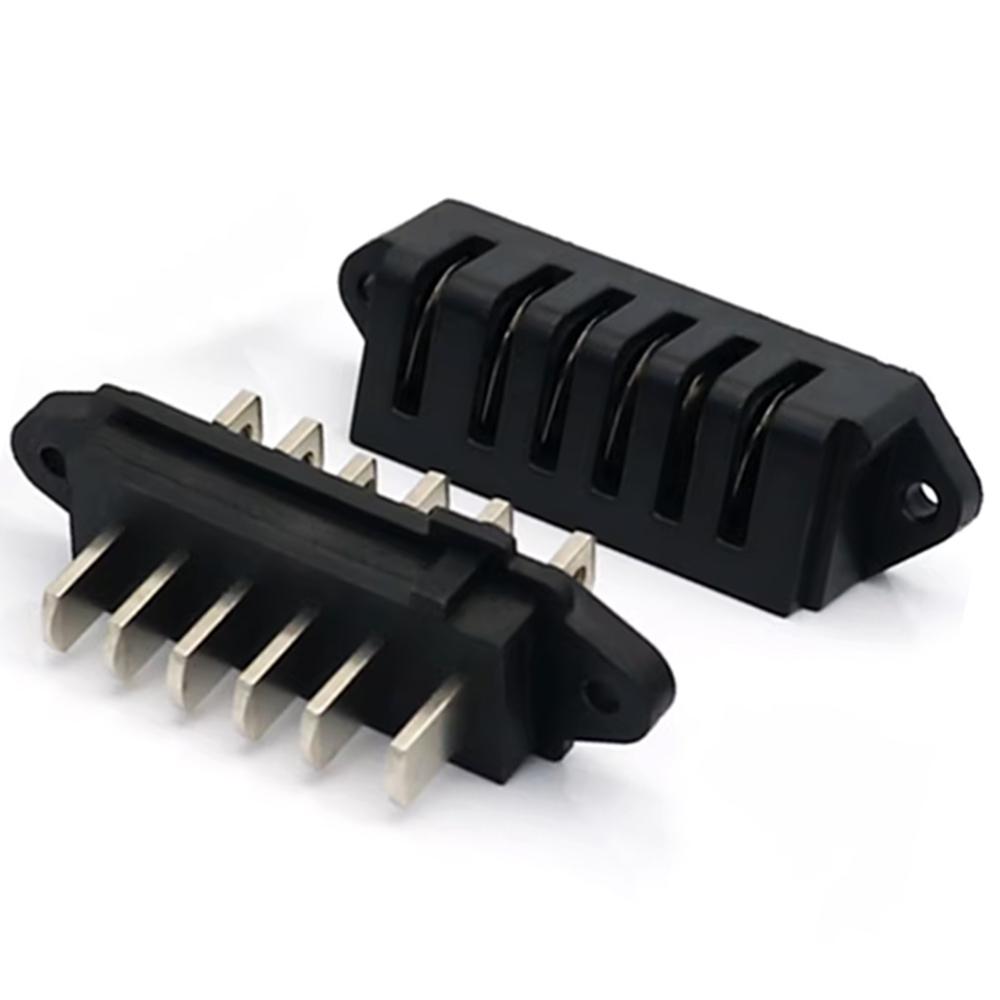30A High Current Lithium Battery Connector, New Energy Skateboard Electric Vehicle Charging Male and Female Socket Blade Plug