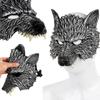 Soft PU Foam Werewolf Mask Mysterious Animal Mask Halloween Headgear Halloween Cosplay