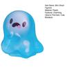 Halloween Mini Ghost Figures with Box Miniature Glow-in-The-Dark Ghost Figurine Luminous Tiny Ghost Toy for Home Party Decor