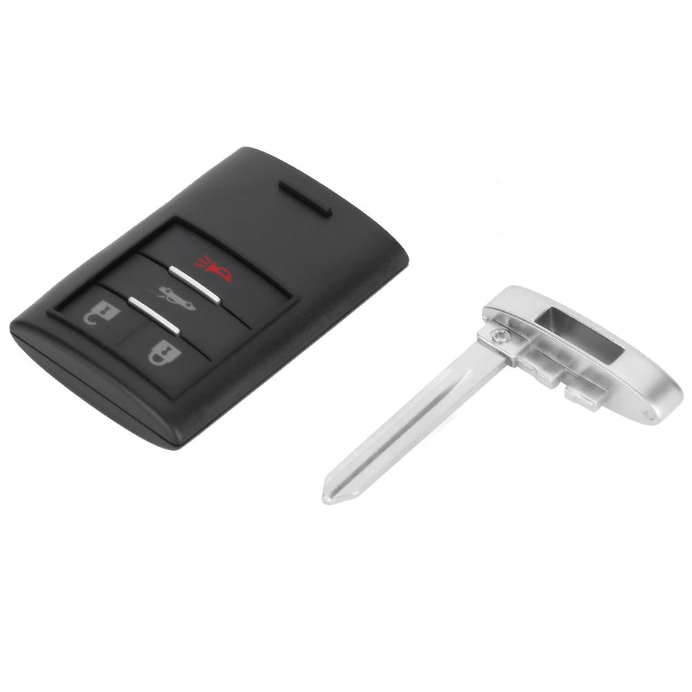 Прочный текстурированный 4-кнопочный автомобильный пульт дистанционного управления Смарт-ключ Брелок Корпус Оболочка Подходит для Chevrolet Corvette