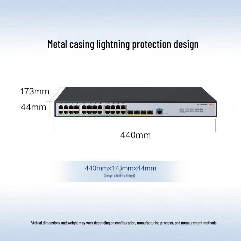 H3C S1850V3-28P-EI Gigabit Managed Switch