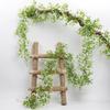 175 см Искусственный Цветок Пластиковый Гипсофила Цветочная Лоза Искусственный Свадебный Ротанг Свадебное Украшение Зеленое Растение Ротанг