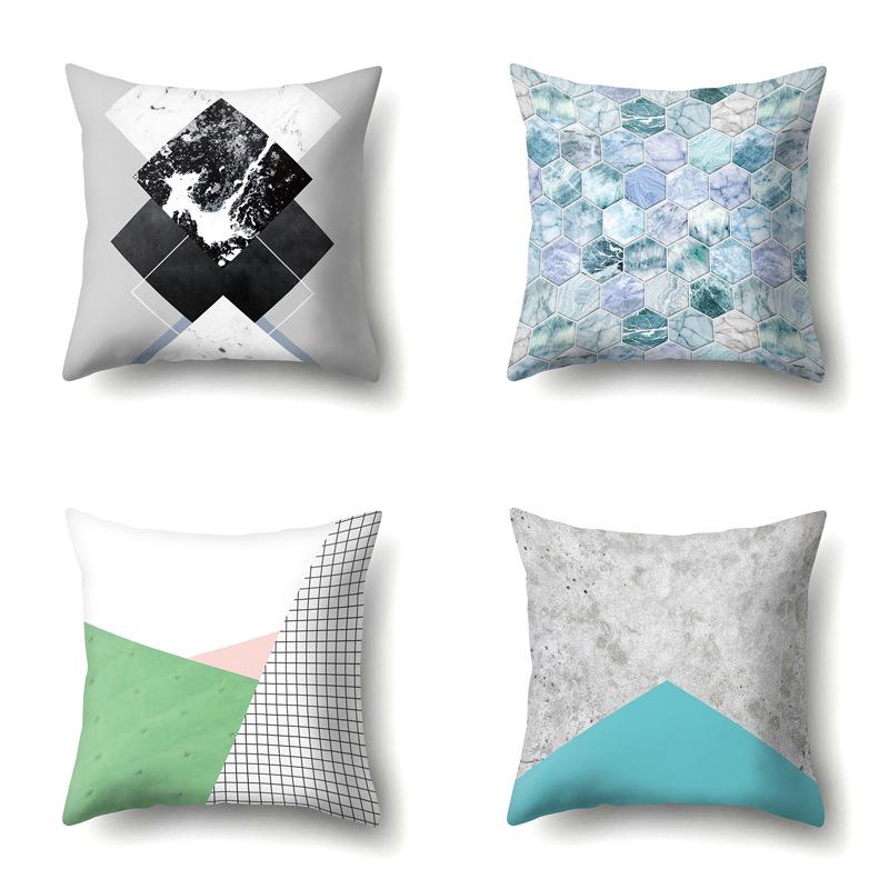 Polyester Pillowcase Automobile Decoration Home Printed Pillowcase