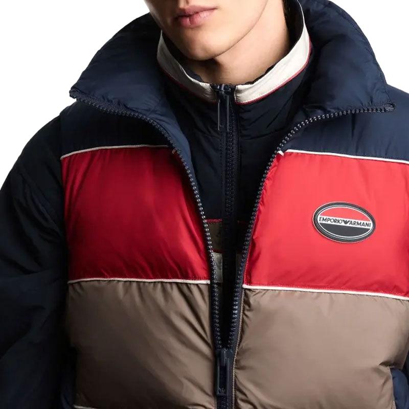 EMPORIO ARMANI Logo Patch Quilted Vest EM003270-AF18231-UB118