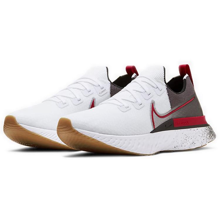 Nike React Infinity Run Flyknit Белый Светло-коричневый CW5245-100